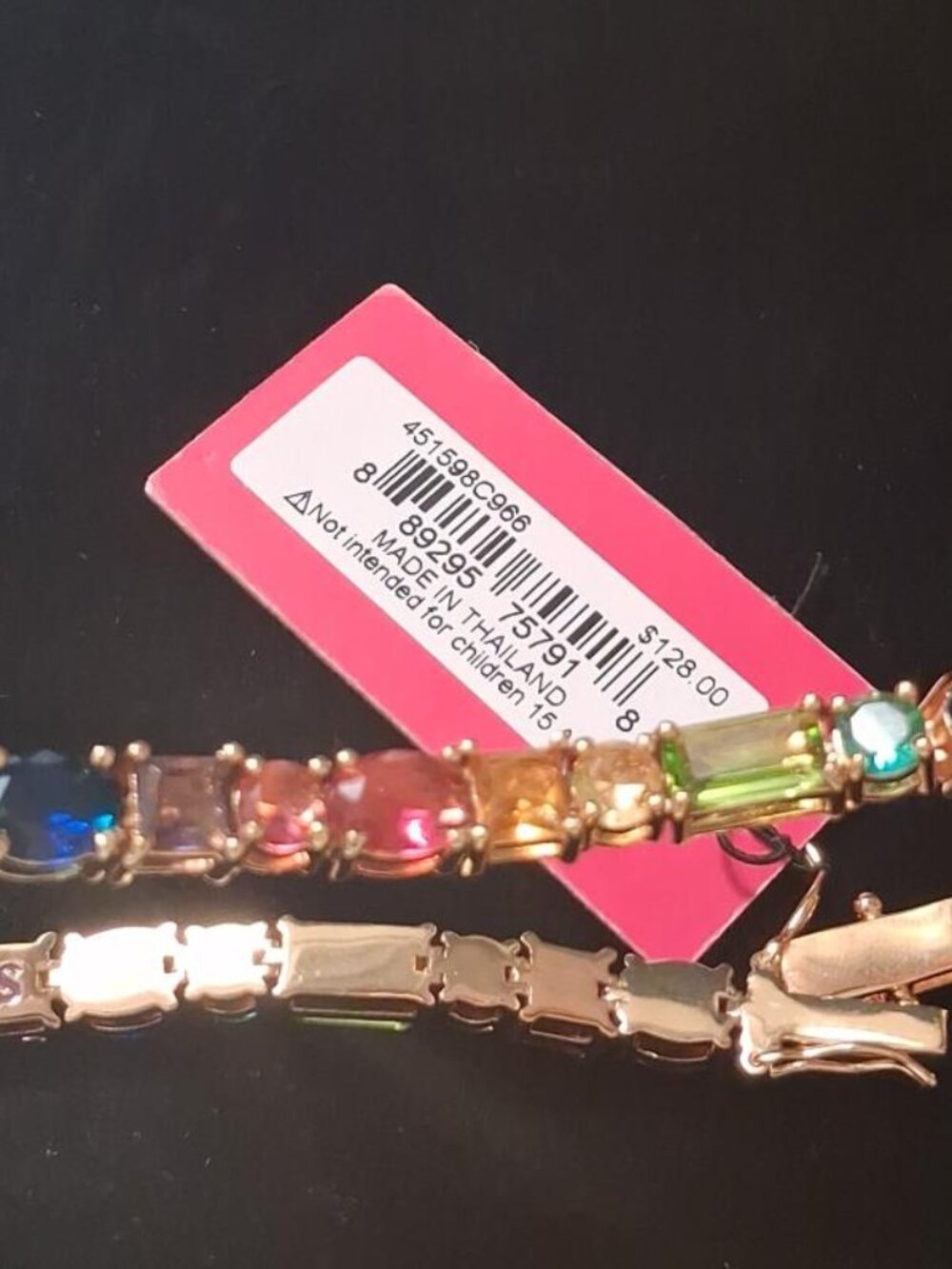 Kurt Geiger Tennis Bracelet Multi Color
